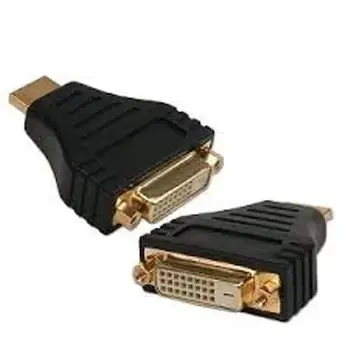 Kabel GEMBIRD red. HDMI na DVI, M/F, zlacené kontakty, černá