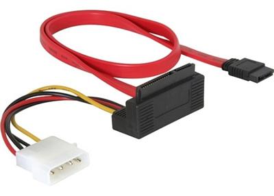 Kabel HDD SATA All-in-One (50 cm) kolmý dolů