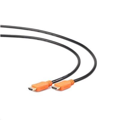 Kabel HDMI-HDMI,1.4,M/M stíněný,zlacené kontakty,CCS,ethernet,3m