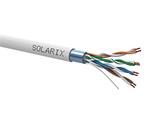 Kabel licna Solarix CAT5E FTP PVC šedý 305m/box