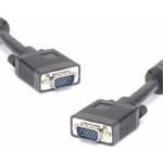 Kabel SVGA PremiumCord k monitoru HQ (Coax) 2x ferrit, DDC2,3xCoax+8žil, 2m