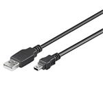 Kabel USB A-B mini, 5pinů, 1m PremiumCord