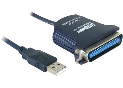 KB DeLock Konvertor USB to LPT (Paralelní / Centronics / IEEE-1284), kabel 0,8 m