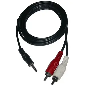 KB kabel Audio 3,5mm stereo JACK - 2x Cinch, M/M, 5m