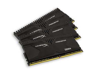 KINGSTON 16GB 2800MHz DDR4 Non-ECC CL14 DIMM (Kit of 4) XMP Predator Series