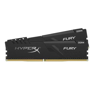 KINGSTON 32GB 3200MHz DDR4 CL16 DIMM (Kit of 2) HyperX FURY Black Refresh