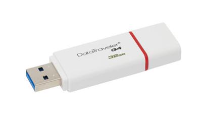 KINGSTON 32GB USB 3.0 DataTraveler I G4 červený