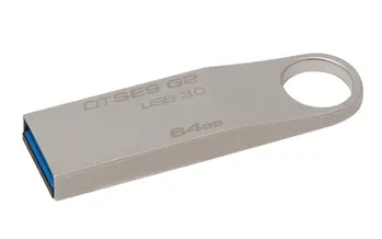 KINGSTON 64GB USB 3.0 DataTraveler SE9 G2 (Kovový)