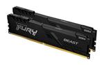 KINGSTON 8GB 2666MHz DDR4 CL16 DIMM (Kit of 2) FURY Beast Black