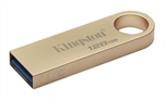 Kingston DTSE9,3.gen,128GB,Flash Disk,USB 3.2 Gen1,kov,zlatý