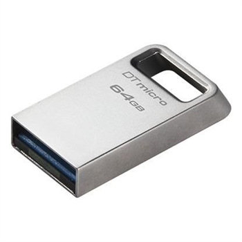 Kingston Flash Disk 64GB DataTraveler Micro 200MB/s Metal USB 3.2 Gen 1