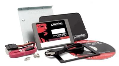 Kingston Flash SSD 120GB SSDNow KC300 SSD SATA 3 2.5 (7mm height) Upgrade Bundle Kit