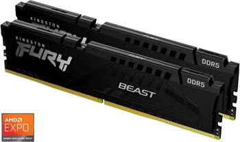 Kingston FURY Beast Black EXPO 32GB DDR5 6000MHz CL36 / DIMM / Kit 2x 16GB