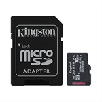 Kingston microSDHC 16GB Industrial C10 A1 pSLC,+adaptér