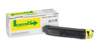 Kyocera originální toner TK-5160Y, 1T02NTANL0, yellow, 12000str.