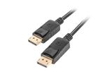 LANBERG DISPLAYPORT M/M CABLE 19 PIN V1.2 0.5M 4K BLACK 