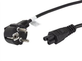 Lanberg síťový kabel k notebooku (trojlíástek),1.8m,CEE7/7 (MICKEY) na IEC320 C5