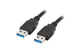 LANBERG USB-A M/M 3.0 CABLE 0.5M BLACK 