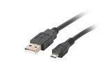 LANBERG USB MICRO(M)->USB-A(M) 2.0 CABLE 1.8M BLACK 