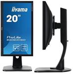 LCD iiyama ProLite B2083HSD-B1,20",5ms,250cd/m2,000:1,VGA,DVI,repro,pivot,výšk.nastav.