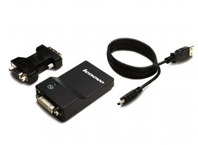 Lenovo kabel redukce USB 3.0 to DVI/VGA Monitor Adapter