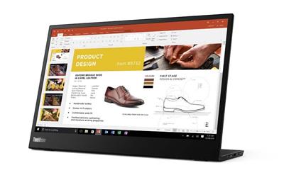 Lenovo LCD ThinkVision M14t Touch 14" IPS LED/16:9/1920x1080/345cd-m2/700:1/6ms/2x USB-C