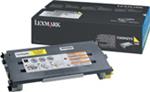 Lexmark C500 X500N X502N, toner HC yellow 3K