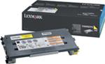 Lexmark C500 X500N X502N, toner yellow 1.5K