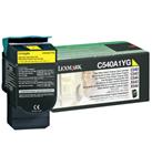 Lexmark C540 543 544 X543 544, toner yellow Return 1k