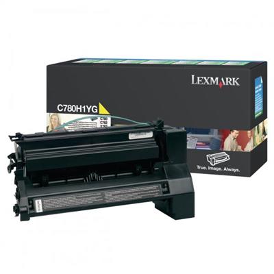 Lexmark C780 782 X782, toner yellow HC Prebate 10K