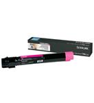 Lexmark C950, toner magenta 24k