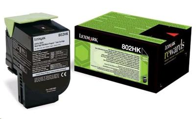 Lexmark CS CX 417 517, toner Black HC return 6k