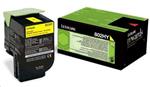 Lexmark CX410 510, toner Yellow HC 802HY return 3k