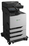 Lexmark CX825dte color laser MFP, 52/52ppm, síť, duplex, dotykový LCD, DADF, fax, HDD + 2x zásobník 