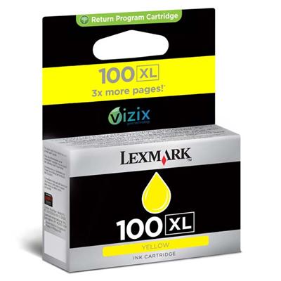 Lexmark S305 405 505 605, ink. kazeta yellow HC 100XL, 600str.