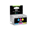 Lexmark S305 405 505 605, sada ink. kazet CMY 100, 3x200str.