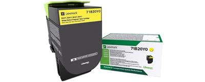 Lexmark toner yellow 2.3k pro CS417dn/CS317dn/ CX517dn/CX417de/CS517de/CX317dn