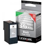 Lexmark Z2420 X4650, ink. kazeta black HC 36XL 500str. Return