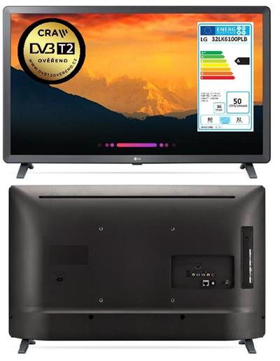 LG Smart LED TV 32LK6100PLB,32"(80cm),FHD(1920x1080),DVB-T2/HEVC,HDMI,LAN,USB