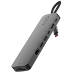 LINQ Pro Studio USB-C 10Gbps Multiport Hub with PD, 4K HDMI, NVMe M2 SSD, SD4.0 Card Reader and 2.5G