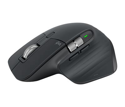 Logitech bezdrátová myš MX Master 3 - USB-C/ 4000dpi/ Logitech Flow/ 7 tlačítek - Graphite