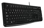 Logitech kláv. Keyboard K120, CZ, USB, černá