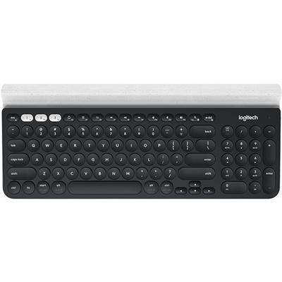 Logitech kláv. Wireless Keyboard K780, US - šedá/ bílá