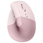 Logitech Lift Vertical Ergonomic Mouse, růžová loading=