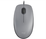 Logitech M110 Silent myš,1000DPI,šedá