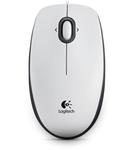 Logitech myš B100 Optical USB Mouse - White