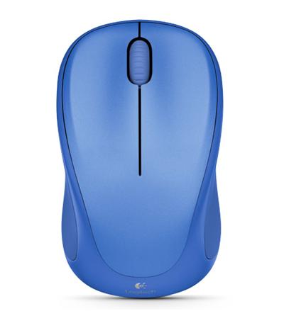 Logitech myš Logitech Wireless Mouse M317, Blue Bliss, Unifying přijímač