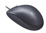 Logitech myš M100, optická, USB, 2 tlačítka, černá