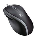 Logitech myš M500, laserová, 7 tlačítek, černá