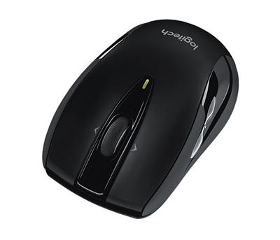 Logitech myš M545 - bezrdátová , černá, 5 tlačítek, 1000 dpi